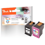 Peach PI300-1045 cartuccia d'inchiostro 2 pz Compatibile Nero, Ciano, Magenta, Giallo