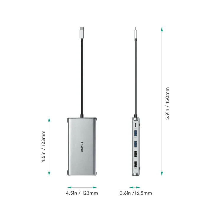 AUKEY-CBC78-12-in-1-USB-C-Hub-with-Gigabit-Ethernet-Dual-4K-HDMI-VGA