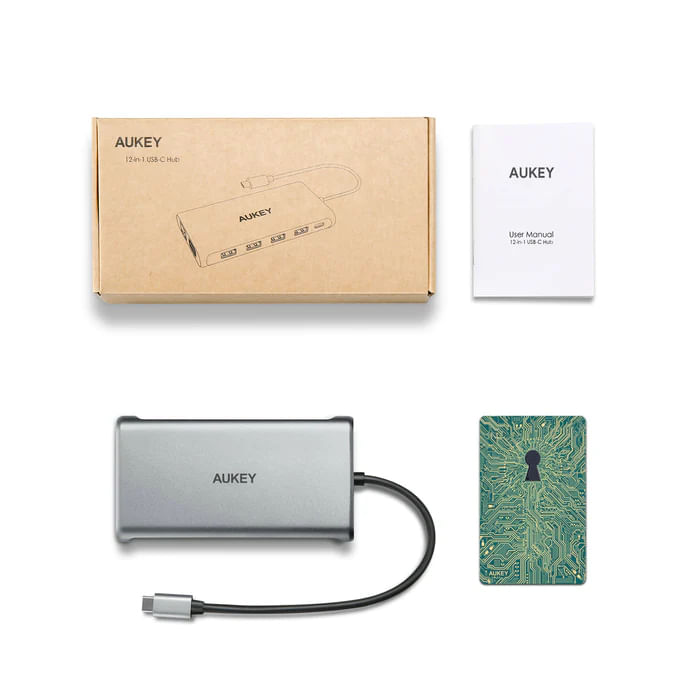 AUKEY-CBC78-12-in-1-USB-C-Hub-with-Gigabit-Ethernet-Dual-4K-HDMI-VGA