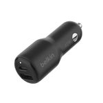 BELKIN BOOST CHARGE 42W - 30W USB-C PD PPS  12W USB-A CAR CHARGER