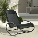 Outsunny-Sdraio-da-Giardino-Zero-Gravity-Sedia-a-Dondolo-con-Cuscino-e-Tessuto-Traspirante-105x62x88cm-Nera