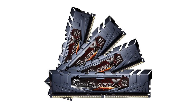 G.Skill-Flare-X-DDR4-64-GB--4x16-GB--3200-MHz-F4-3200C16Q-64GFX