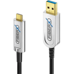 Purelink Serie PureLink FiberX - Cavo in fibra ottica USB 3.1 - Da USB-A a USB-C - 10 m