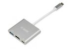 Hub-USB-Ibox-IUH3CFT1-Bianco-Argentato