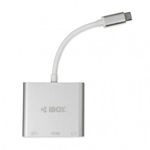 Hub-USB-Ibox-IUH3CFT1-Bianco-Argentato