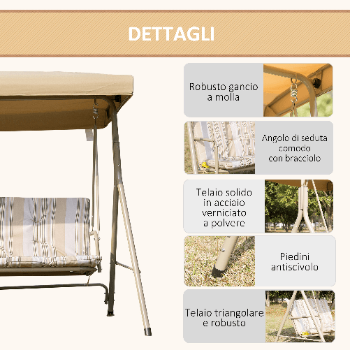 Outsunny-Dondolo-da-Giardino-3-Posti-in-Acciaio-con-Tetto-Regolabile-Cuscini-e-Braccioli-172x110x156cm