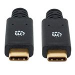 Manhattan-354905-cavo-USB-2-m-USB-3.2-Gen-1-3.1-Gen-1-USB-C-Nero--USB-C-CABLE-2M-MALE-MALE----5GBPS-USB-3.0-BLACK-POLYBA