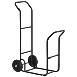 Outsunny-Carrello-Portalegna-in-Acciaio-con-2-Ruote-per-Interno-ed-Esterno-77x42x105cm-Nero