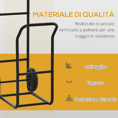 Outsunny-Carrello-Portalegna-in-Acciaio-con-2-Ruote-per-Interno-ed-Esterno-77x42x105cm-Nero