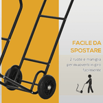 Outsunny-Carrello-Portalegna-in-Acciaio-con-2-Ruote-per-Interno-ed-Esterno-77x42x105cm-Nero