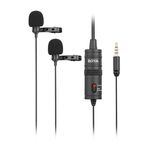 BOYA BY-M1DM - Interview-Mikrofon - -30 dB - 65 - 18000 Hz - Omnidirektional - Verkabelt - 3,5 mm (1/8") (BY-M1DM)