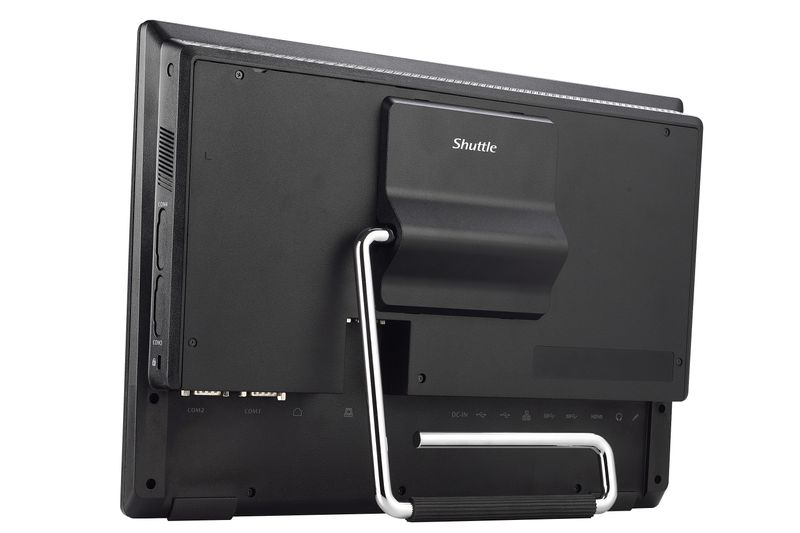 Shuttle-P52U-barebone-per-PC-stazione-di-lavoro-Tutto-in-uno-Nero-5205U-Intel-SoC-19-GHz-Altoparlanti-incorporati