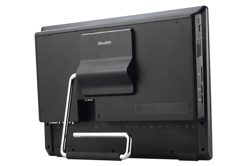 Shuttle-P52U-barebone-per-PC-stazione-di-lavoro-Tutto-in-uno-Nero-5205U-Intel-SoC-19-GHz-Altoparlanti-incorporati