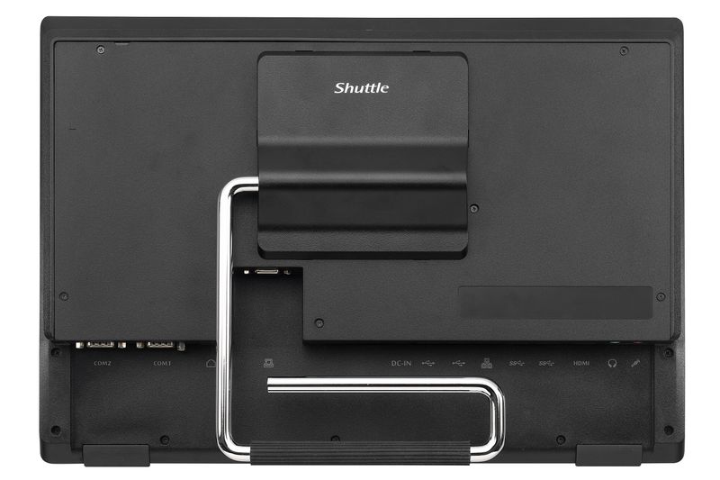 Shuttle-P52U-barebone-per-PC-stazione-di-lavoro-Tutto-in-uno-Nero-5205U-Intel-SoC-19-GHz-Altoparlanti-incorporati