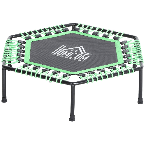 HOMCOM-Trampolino-Elastico-106cm-per-Adulti-e-Bambini-in-Acciaio---Per-Interni-Esterni-Casa-Palestra---Carico--100Kg