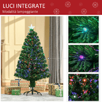 HOMCOM-Albero-di-Natale-120cm-con-130-Rami-in-Fibra-Ottica-e-PVC-e-16-luci-LED