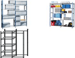 Modulo-base-scaffalatura-Paperflow-ad-incastro-RANG-ECO-regolabile---5-ripiani-blu---K605170