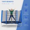 HOMCOM-Trampolino-Elastico-Esterni-con-Rete-di-Sicurezza-e-Pali-Imbottiti-per-Adulti-e-Bambini-244x244x205cm