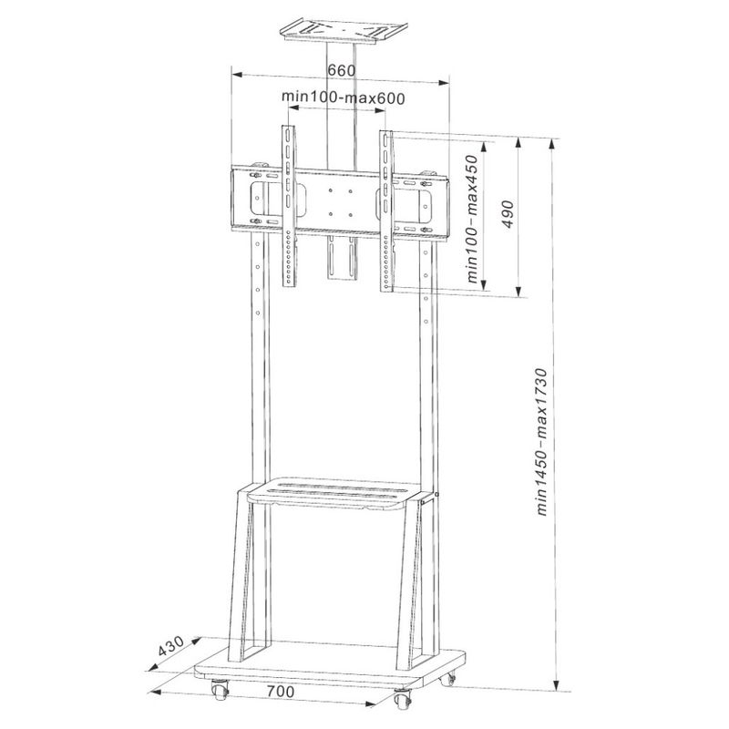 Techly-Floor-Support-with-Shelf-for-LCD-LED-Plasma-TV-32-70-