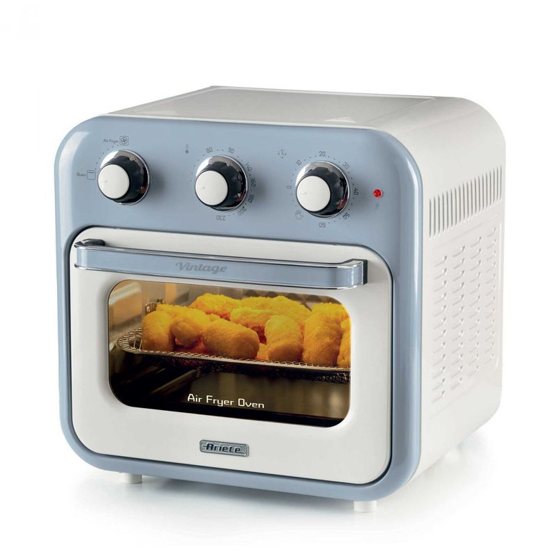 Ariete-4632-Friggitrice-ad-aria-e-forno-Vintage-1400W-2in1-Capacita-16L-Accessori-inclusi-Timer-60-minuti-Doppio-vetro-C