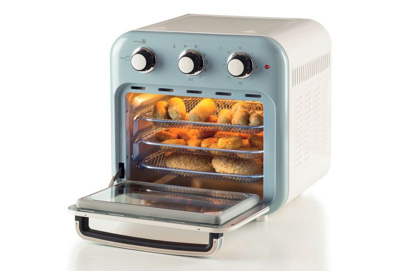 Ariete-4632-Friggitrice-ad-aria-e-forno-Vintage-1400W-2in1-Capacita-16L-Accessori-inclusi-Timer-60-minuti-Doppio-vetro-C