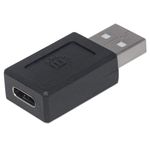 Manhattan-354653-adattatore-per-inversione-del-genere-dei-cavi-USB-A-USB-C-Nero--USB-C-to-USB-A-Adapter-Female-to-Male-4