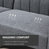 HOMCOM-Divano-Letto-2-Posti-a-1-Piazza-con-Schienale-Reclinabile-in-Tessuto-173x75x73cm---Grigio
