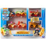 Spin Master PAW Patrol , confezione regalo True Metal Spark con 6 veicoli die-cast da collezione, in scala 1:55