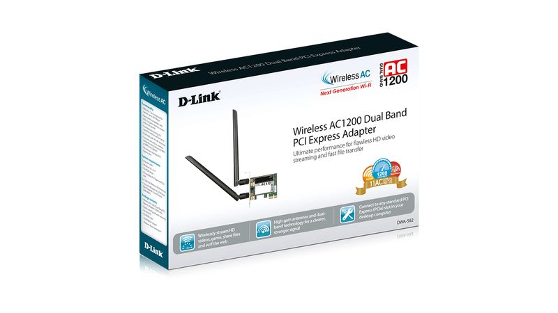 D-Link-DWA-582-scheda-di-rete-e-adattatore-Interno-WLAN-867-Mbit-s