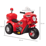 HOMCOM-motoretta-per-bambini-18-36-Mesi-con-3-Ruote-Luci-e-Suoni-Realistici-Rossa