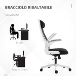 Vinsetto-Sedia-da-Ufficio-Reclinabile-ad-Altezza-Regolabile-con-Braccioli-Ribaltabili-77x75x115-125-cm