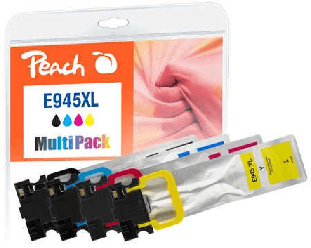 Peach-PI200-796-cartuccia-d-inchiostro-4-pz-Compatibile-Resa-elevata--XL--Nero-Ciano-Magenta-Giallo