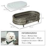 PawHut-Divano-per-Cani-di-Taglia-Piccola-e-Media-in-Rattan-PE-con-Cuscino-in-Gommapiuma-74x42x21-cm