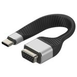 Techly ICOC-USBC-VGA cavo e adattatore video 0,12 m USB tipo-C VGA (D-Sub)