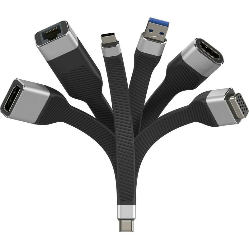 Techly-ICOC-USBC-VGA-cavo-e-adattatore-video-012-m-USB-tipo-C-VGA--D-Sub-