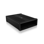 Icy Box Formfaktor 5.25"  Anschluss intern 1x SATA 6Gb/s  Anschluss extern USB-B 3