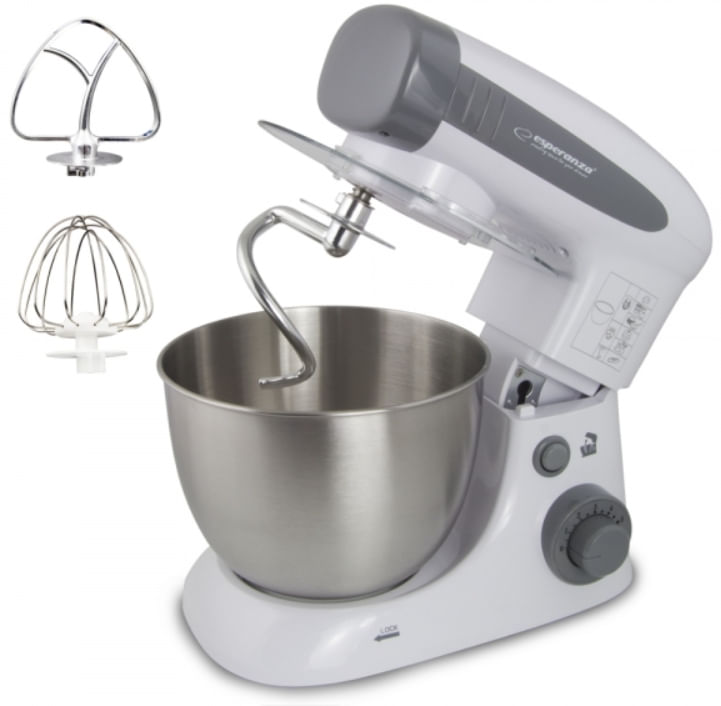 Robot-da-Cucina-Esperanza-EKM024-Bianco-Grigio-800-W-4-L