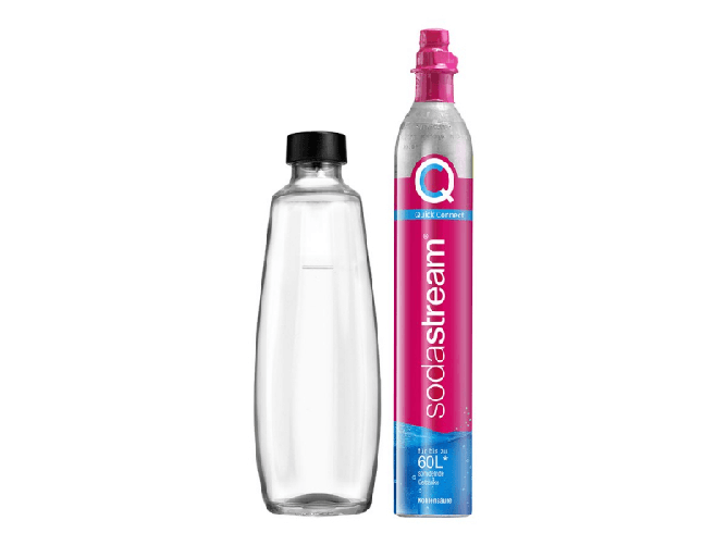 Kit-accessori-SodaStream-Bombola-di-riserva-DUO-60L-QC1-bottiglia-di-vetro