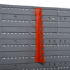 DURHAND-44PZ-Contenitore-Portautensile-Scatole-Regolabili-e-Rimovibile-Montaggio-a-Muro-PP-Rosso-Grigio-54x22x95cm
