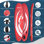 Outsunny-Tavola-SUP-Gonfiabile-con-Pagaia-Accessori-e-Zaino-di-Trasporto-300x76x15cm-Rosso-e-Bianco