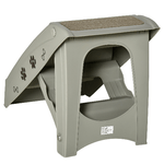 PawHut-Scaletta-per-Cani-Pieghevole-con-4-Gradini-Antiscivolo-Animali-Fino-20kg-Grigio