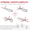 HOMCOM-Alberello-di-Natale-Decorato-e-Ignifugo-per-Interni-con-1443-Rami-e-Base-in-Metallo-Φ120x180-cm-Verde