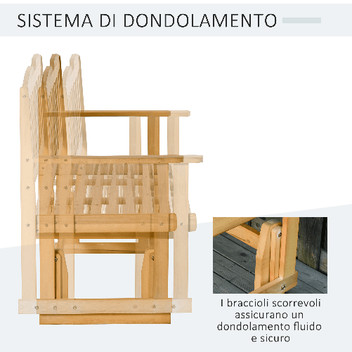 Outsunny-Panchina-da-Giardino-a-Dondolo-2-Posti-con-Braccioli-in-Legno-di-Abete