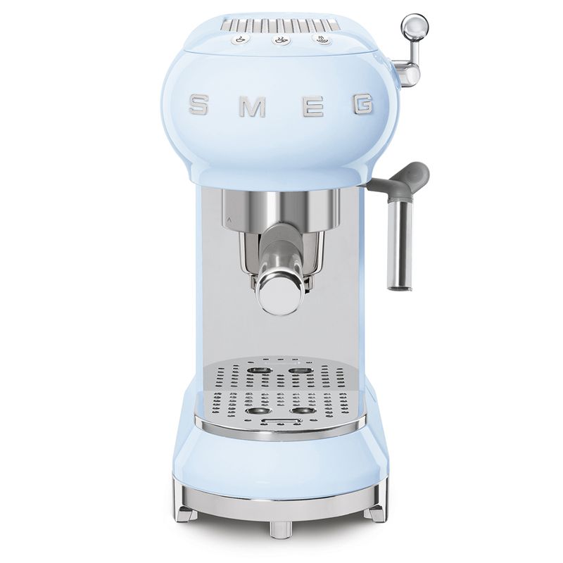 Macchina-per-caffe-espresso-Smeg-con-portafiltro-Anni--50-Style-Pastel-Blue-ECF01PBEU