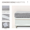 HOMCOM-Panca-Scarpiera-Salvaspazio-in-Legno-con-Cuscino-2-Cassetti-con-Mensola-Regolabile-per-8-Scarpe-104x24x55cm-Bianco