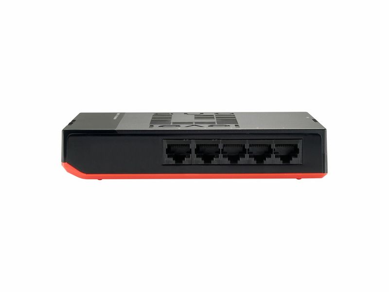 LevelOne-GSW-0507-switch-di-rete-Non-gestito-Gigabit-Ethernet--10-100-1000--Nero-Rosso