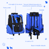 PawHut-Trasportino-Zaino-2-in-1-per-Cani-e-Gatti-con-Tasche-Laterali-Maniglia-Telescopica-e-Ruote-42x25x55cm-Blu