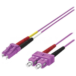 Wp Europe WP WPC-FP4-5LCSC-030 cavo InfiniBand e in fibra ottica 3 m LC SC I-VH Colore acqua, Viola