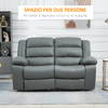 HOMCOM-Divano-2-Posti-Reclinabile-e-Imbottito-con-Schienale-Diviso-e-Poggiapiedi-168x98x102-cm-Grigio
