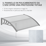 Outsunny-Tettoia-in-Policarbonato-Anti-UV-da-Esterno-per-Porte-e-Finestre-100x80cm